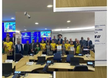 Atletas do Projeto Nossa Criança Basileia são homenageados na Câmara de Cachoeiro/ES