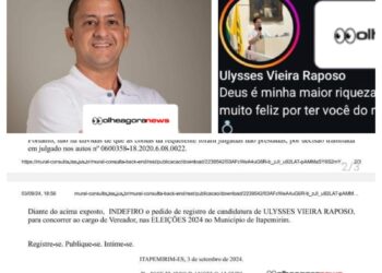 Candidato em Itapemirim/ES tem candidatura rejeitada por conta de quitação eleitoral