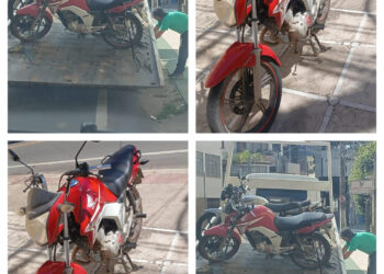VÍDEO: Adolescentes são apreendidos pela GCM de Cachoeiro/ES com moto roubada